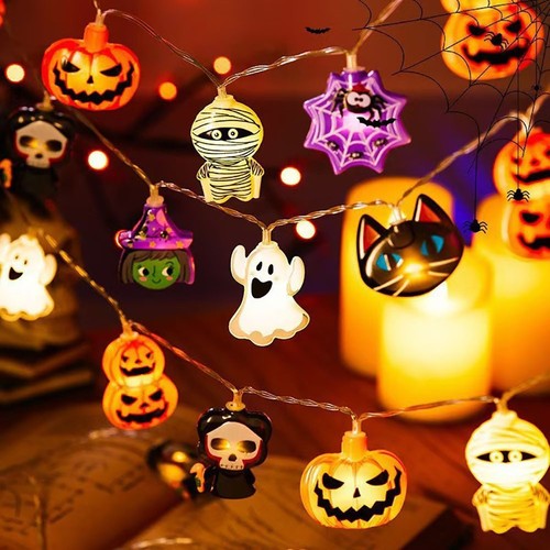 Led halloween lichterkette - led,