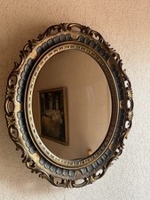 wunderschöner vintage Wandspiegel Spiegel im Barock-Stil Gold - Höhe 66 cm. TOP✅