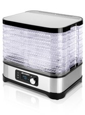 MalTec Dörautomat Dörrgerät 450W Lufttrockner mit Timer 6 Ebene für Lebensmittel