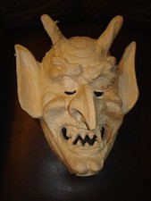 Teufel, Holzmaske