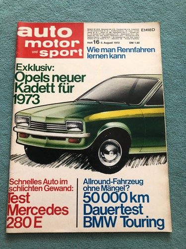 Auto motor sport heft - motor,