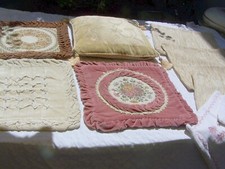 Vintage Kissenbezüge Brokat Samt Hüllen verschiedene Farbtöne