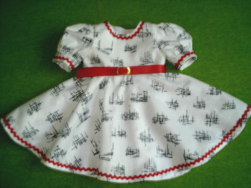 Puppenmode kleidchen - puppenmode,