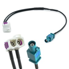 Antennen Adapter FAKRA Doppel passend für VW Audi Seat Skoda RCD RNS
