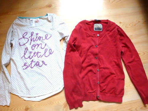 Strickjacke rot pyjama - rot,