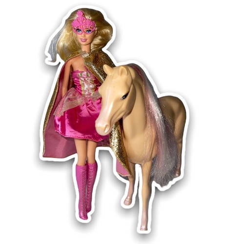 Barbie corinne puppe - puppe, pferd