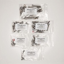 HONDA CRF 250 R X 2004-2009 Komplettmotor Inbus Rostfrei Schraubensatz CRF250