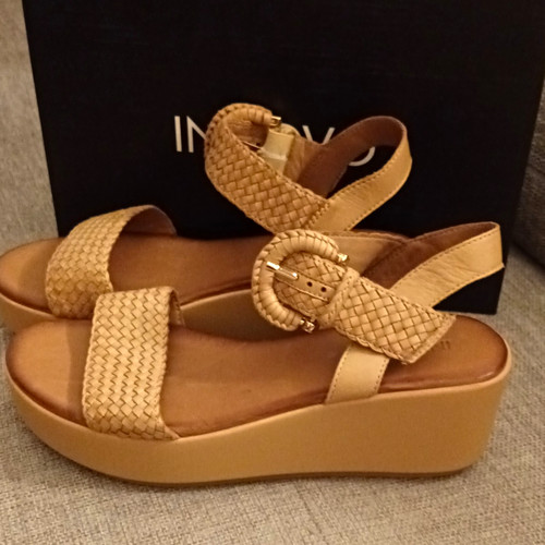 Inuovo damen sandalen leder - sandalen,