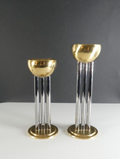 2 ausgefallene Kerzenleuchter