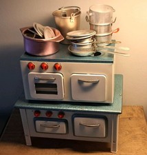 Verkaufe alte Blechküche mit Zubehör