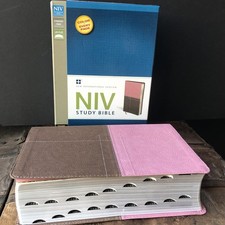 NIV Study Bible Leathersoft