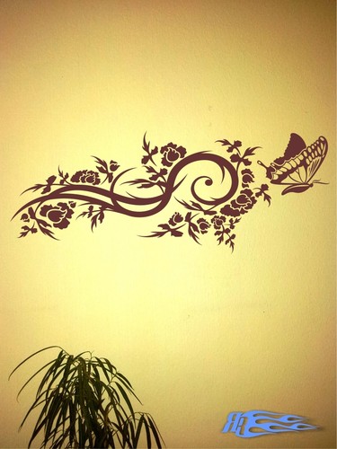 Wandtattoo schmetterling - wandtattoo,