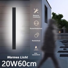 LED Outdoor Lange Wandleuchte Lampe Führte WandLicht Villa 30-100cm Außenleuchte