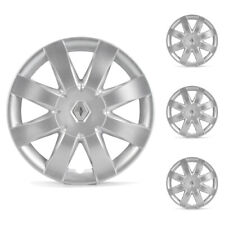 4x ORIGINAL Renault Radkappe Radblende 15 Zoll Silber CLIO 3 MODUS 8200837946