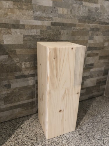 Holzsäule altholz 50cm podest - altholz,