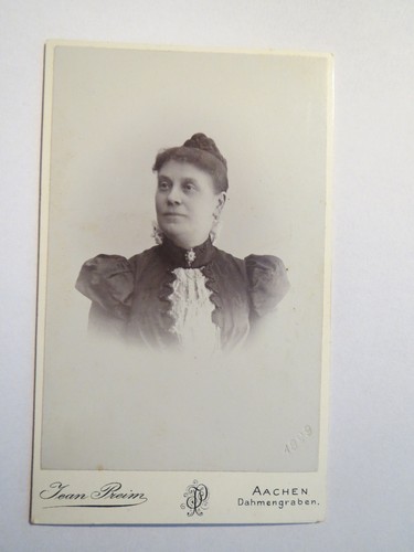 Aachen 1899 frau im - aachen,