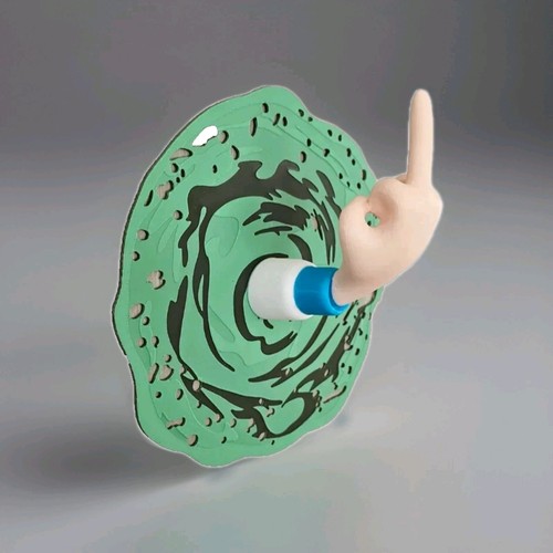 Rick morty portal - morty,