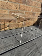 4 Acryl-Aufsteller / Ständer, 20 cm x 20 cm