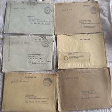 6 Feldpost-Briefe 1944 Luftwaffe mit Inhalt handgeschrieben an Soldatin II Weltk