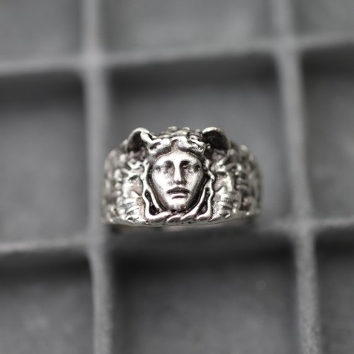 Statement medusa ring - medusa, |