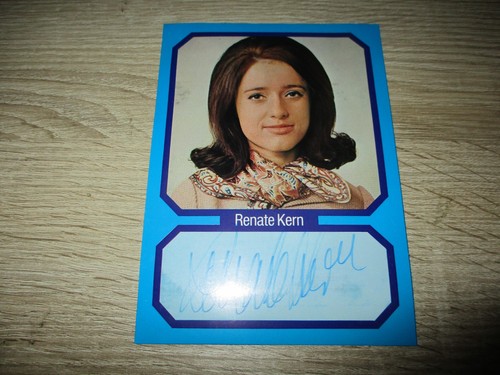 Renate kern original autogramm - original,