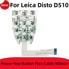 Power Reset Key Button Flex Cable Ribbon 10Pins For Leica DISTO D510 Meter NEW