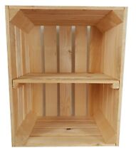 4 x NEUE OBSTKISTEN HOLZKISTEN