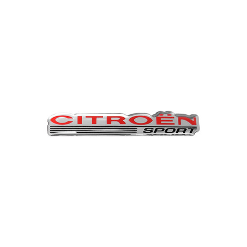 Citroen sport aufkleber 3d - sport,