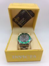 Invicta Pro Diver 43mm Herren Armbanduhr Schwarz Grün Silber | Model  22021 