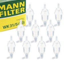 10x MANN FILTER Kraftstofffilter Leitungsfilter Diesel für MERCEDES W123 W124 