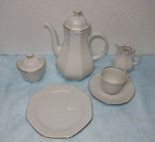 Schirnding Bavaria, Serie Paris, weiß m. Goldrand - Teile zur Auswahl