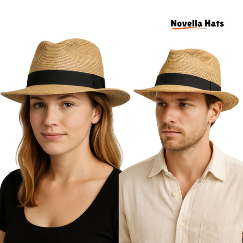 Klassischer panamahut fedora - klassischer,