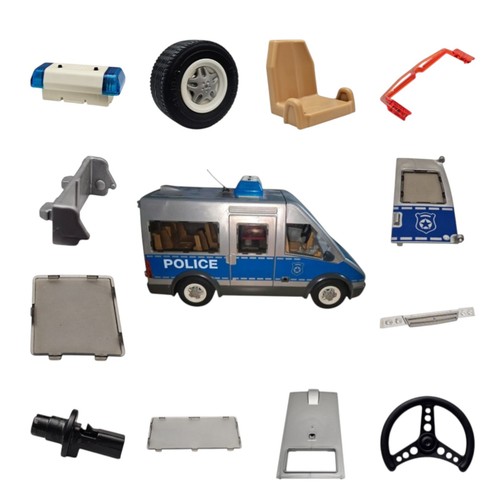 Playmobil 9236 polizei bus - 9236,