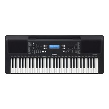 YAMAHA Tragbares Digitalpiano (Schwarz) PSR-E373