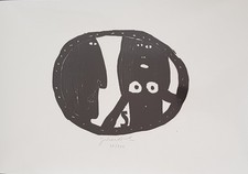 Janosch Original Holzschnitt