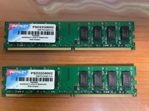 Dual channel 4gb patriot - patriot, 2x