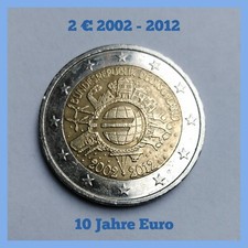 Sonderedition 2 Euro 10 Jahre