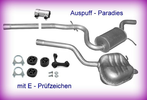 Abgasanlage auspuff für - abgasanlage,