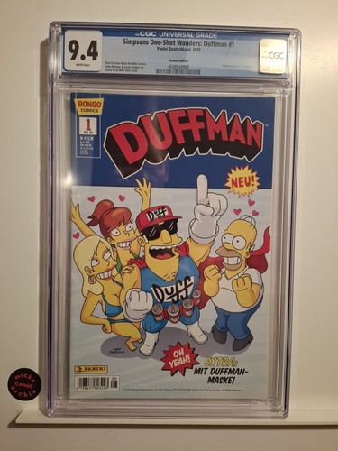 Cgc duffman 1 panini - 0, #