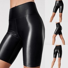 Stylische PU Leder Hot Pants