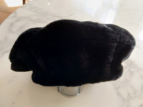 Schwarze damenmütze kappe - schwarze,