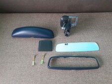 Set Mercedes S-Klasse W140 Rückspiegel Innenspiegel mechanisch Verkleidung Glas