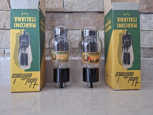 1959 5u4g marconi schwarze - 2x, marconi,