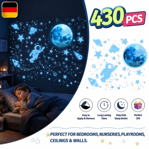 430 stück leuchtsterne - 430,
