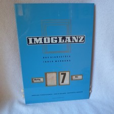 alter IMOGLANZ Werbung