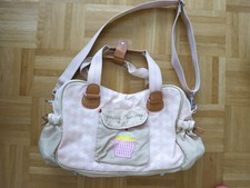 Wickeltasche Yummy Mummy rosa beige Muffin 