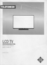 Bedienungsanleitung für den Telefunken LCD TV D40F272A3