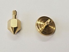  TWO METAL SPINNING TOP *