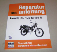 Reparaturanleitung Handbuch - Honda XL 125 S / Honda XL 185 S - ab Baujahr 1977