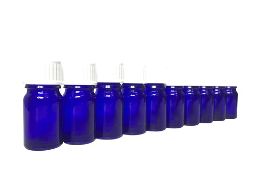 Blauglas flasche 5ml - 10,